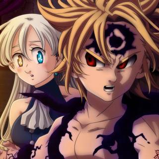 Meliodas x Elizabeth wallpaper