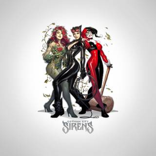 Harley Quinn retro wallpaper