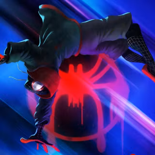 Spider Man Miles Morales desktop wallpaper