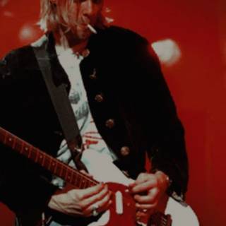 Kurt Cobain guitar Tumblr wallpaper