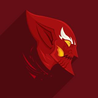 Red minimal wallpaper