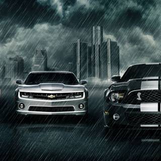 Desktop car Mustang Cobra wallpaper