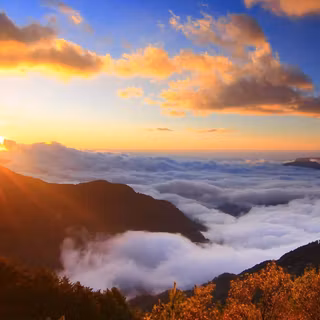 Mountain clouds sky wallpaper