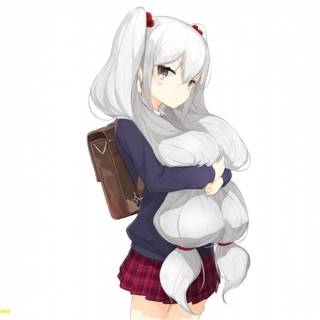 Aesthetic anime girl Ps4 wallpaper