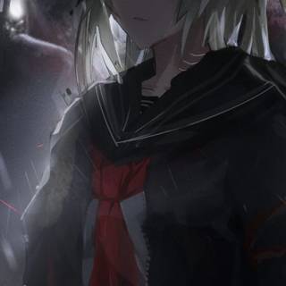 Dark anime phone 1080X2246 wallpaper