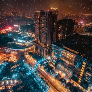 Night aesthetic 4k wallpaper