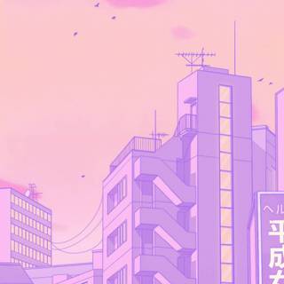 Tokyo aesthetic theme wallpaper