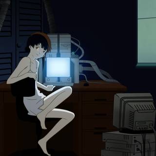 Serial Experiments Lain wallpaper