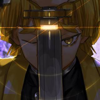 Zenitsu for iPhone wallpaper