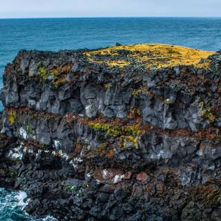 Rock cliff coast wallpaper