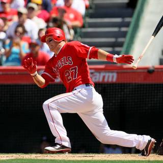 Mike Trout desktop wallpaper