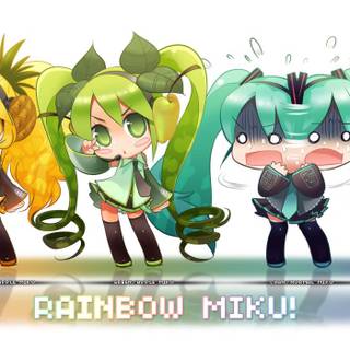 Anime Chibi girl wallpaper