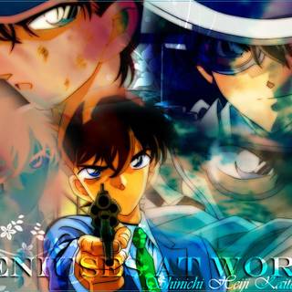 Shinichi and Heiji HD desktop wallpaper