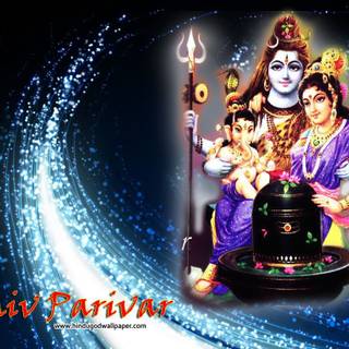 Shiv Parivar wallpaper