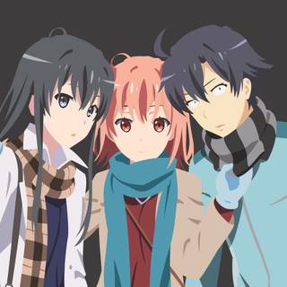 Yahari Ore no Seishun Love Comedy wa Machigatteiru wallpaper