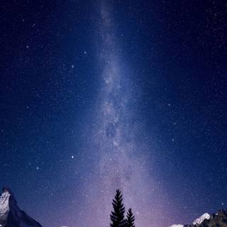 Night sky cellphone wallpaper