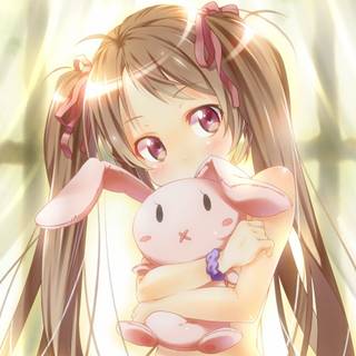 My bunny anime wallpaper