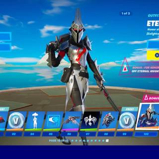 Eternal Knight Fortnite wallpaper