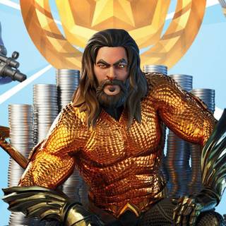 Aquaman Fortnite wallpaper