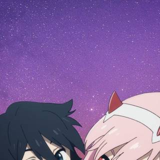 02 and Hiro wallpaper