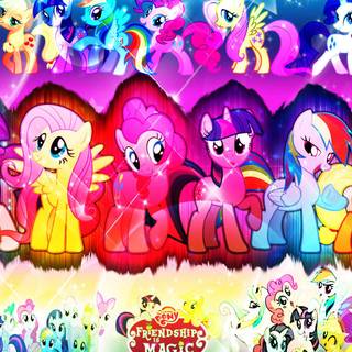 MLP magic wallpaper