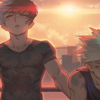 Anime desktop MHA wallpaper