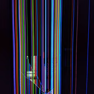 Fake broken screen wallpaper