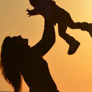 Mother's love wallpaper
