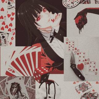 Kakegurui aesthetic Ps4 wallpaper