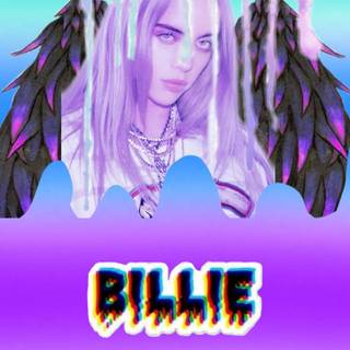 Anime girl Billie Eilish wallpaper