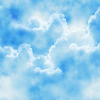 Sky clouds blue wallpaper