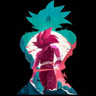 Goku minimalist wallpaper