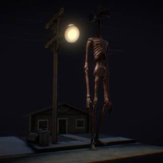 Siren Head desktop wallpaper