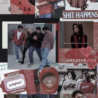 Friends aesthetic wallpaper