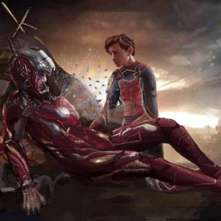 Iron Man death wallpaper