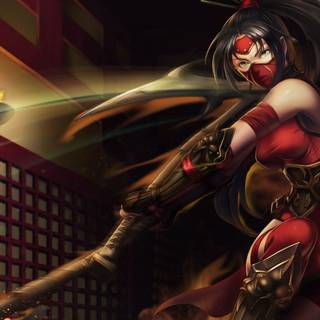League of Legends Akali wallpaper