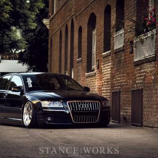 Audi A8 D3 wallpaper