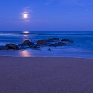 Beach time wallpaper