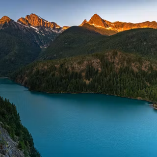 Diablo Lake Overlook wallpaper