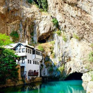 The River Buna Bosnia Herzegovina wallpaper