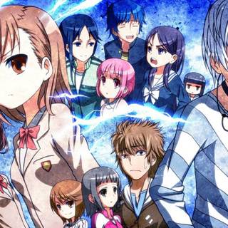 Kamajo and Misaka HD desktop wallpaper