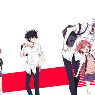 Kamajo and Misaka HD desktop wallpaper