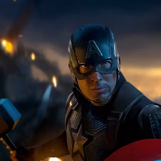 Captain America with Hammer wallpaper