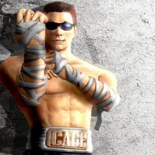 Johnny Cage 4k desktop wallpaper
