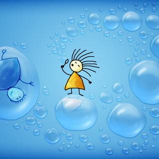 Cartoon cute PC computer wallpaper