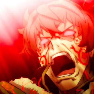 Anime rage mode wallpaper