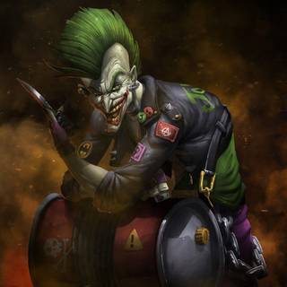 Joker smoke wallpaper