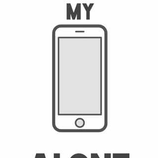 Leave my phone alone wallpaper