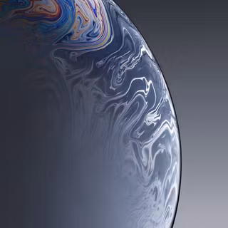 Bubble for iPhone wallpaper