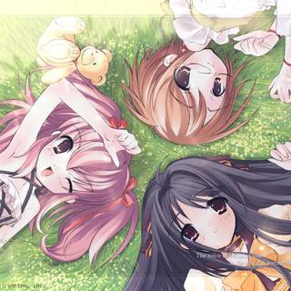 Best friends anime wallpaper